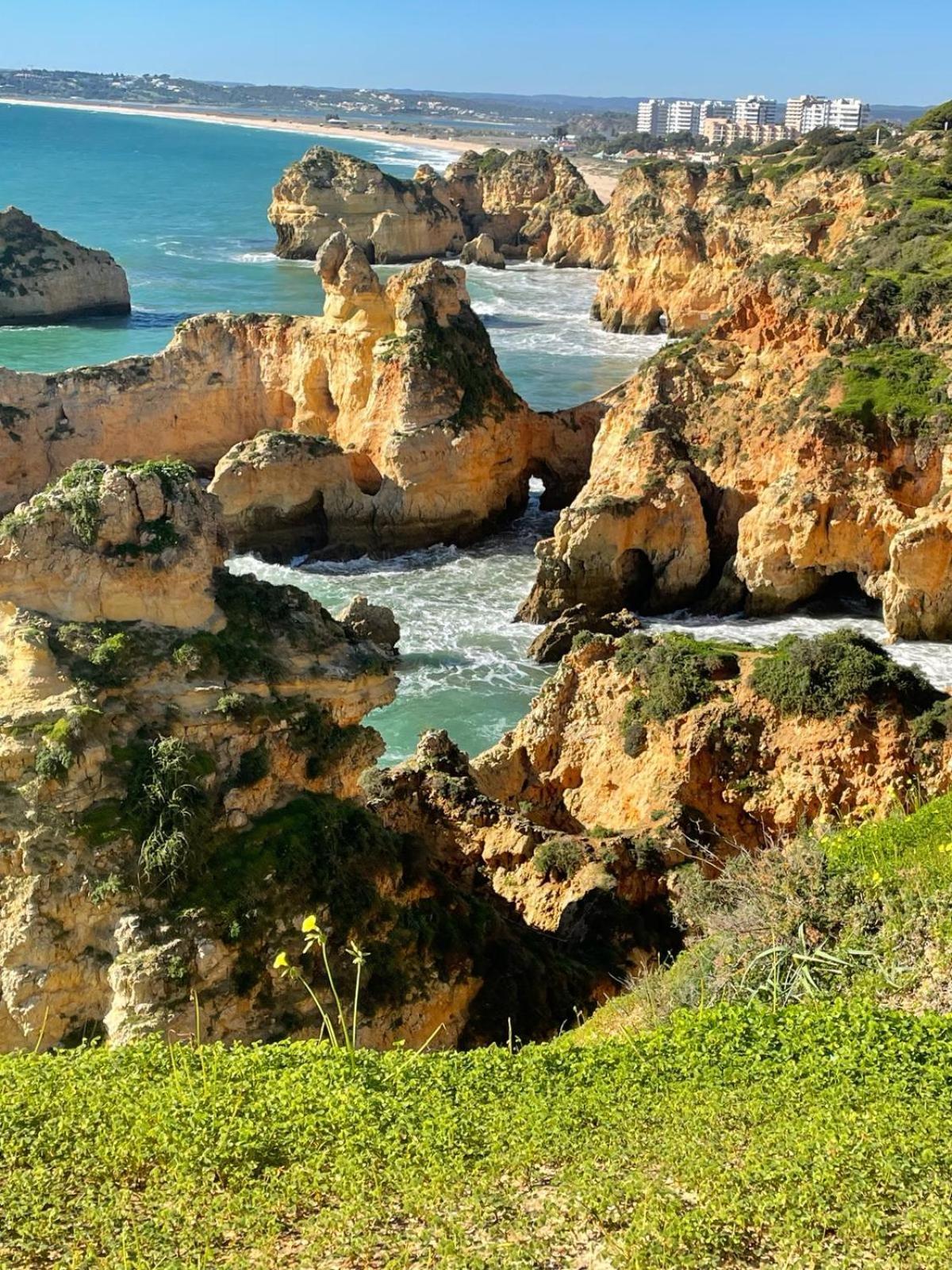 Vau Sea View, T2 Apartment, Close To Beach,Ideal For Families Portimao Bagian luar foto